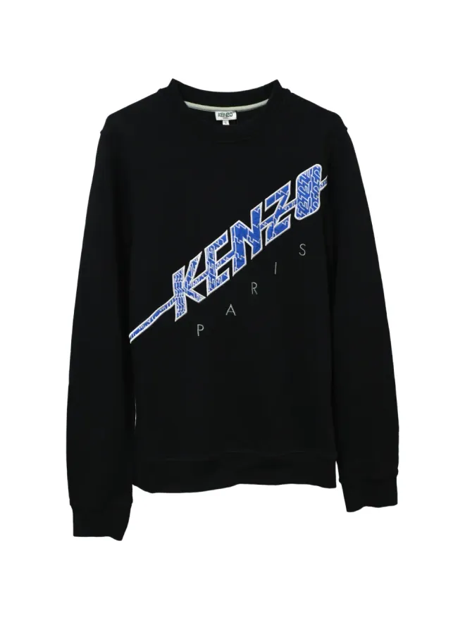 Kenzo Pre-Owned Kenzo Pre-Owned ロゴ入り長袖スウェットシャツの商品画像