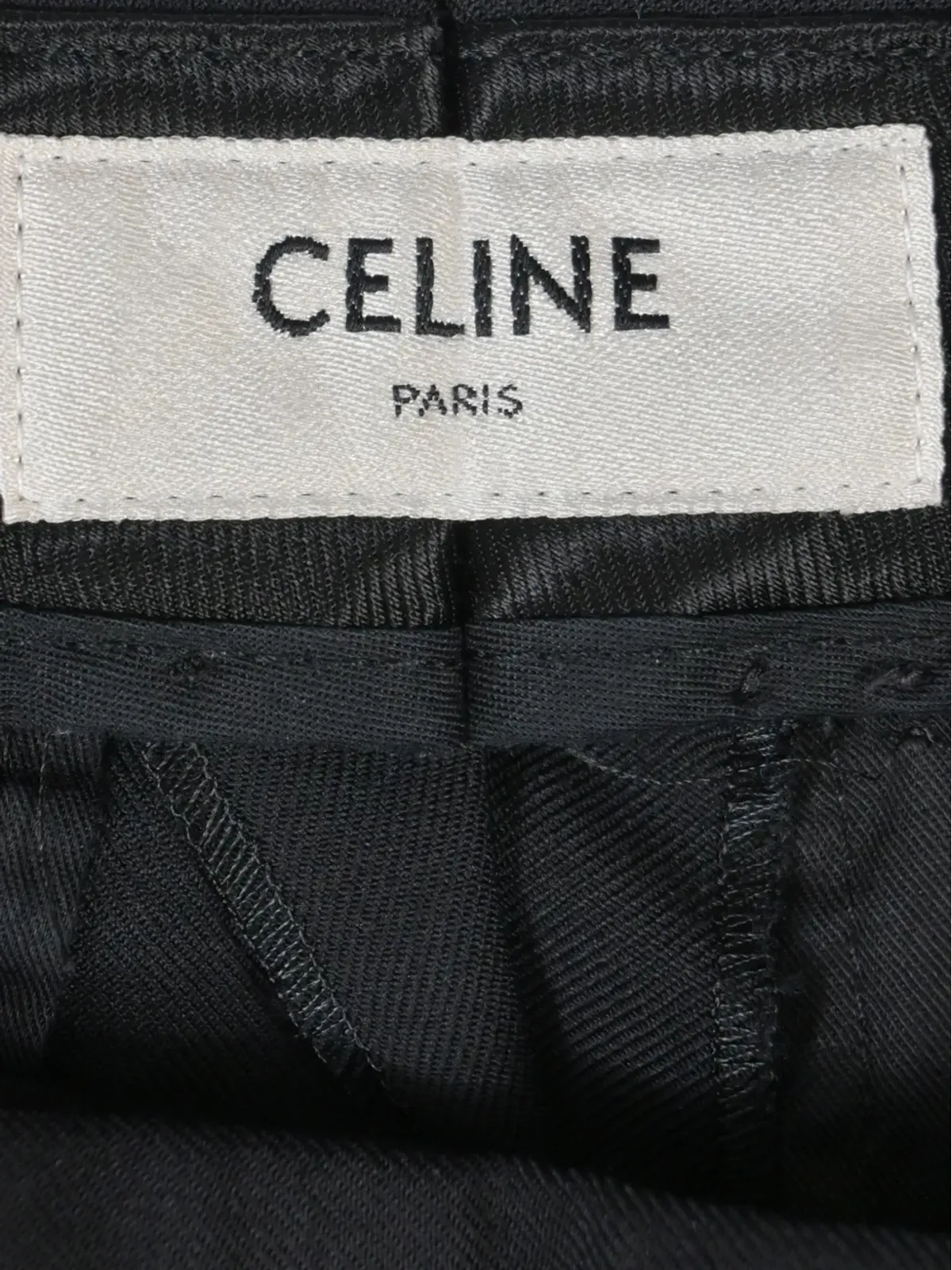 Celine ビンテージ Margaret trousers - Black - 画像4