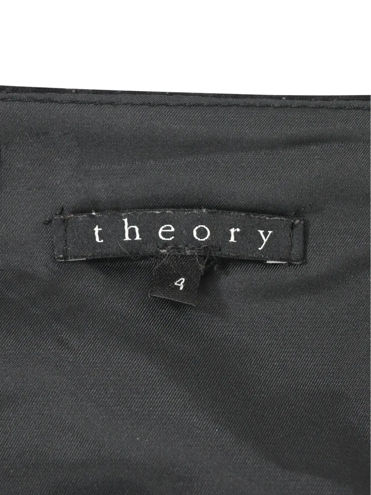 Theory 花柄ストラップレス・ミニドレス - 画像5