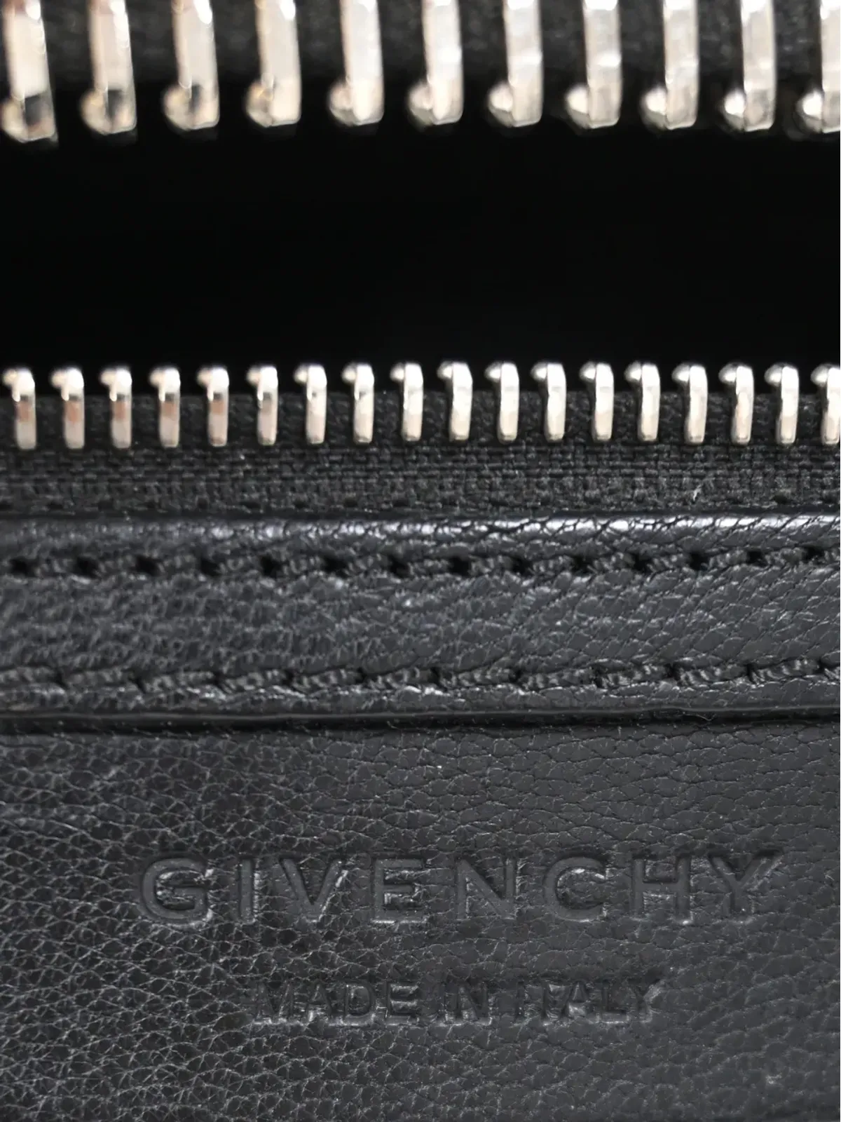 Givenchy Pre-Owned アンティゴナ レザー ハンドバッグ ブラック - 画像5