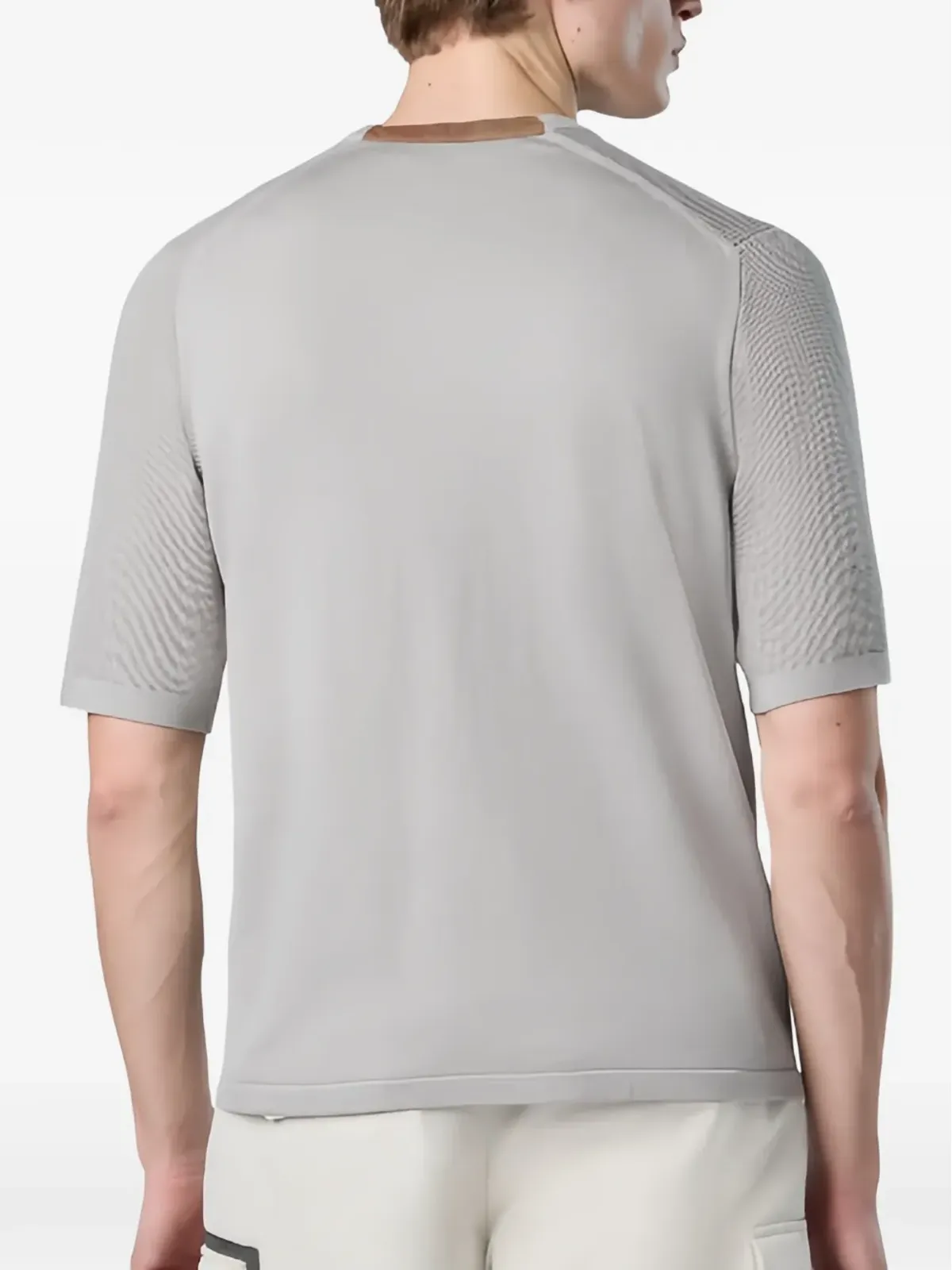 Sease テクスチャード半袖Tシャツ - グレー - 画像3