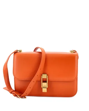 Saint Laurent Pre-Owned Carre Satchel crossbody bag - Orange - サムネイル1
