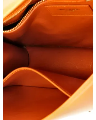 Saint Laurent Pre-Owned Carre Satchel crossbody bag - Orange - サムネイル5