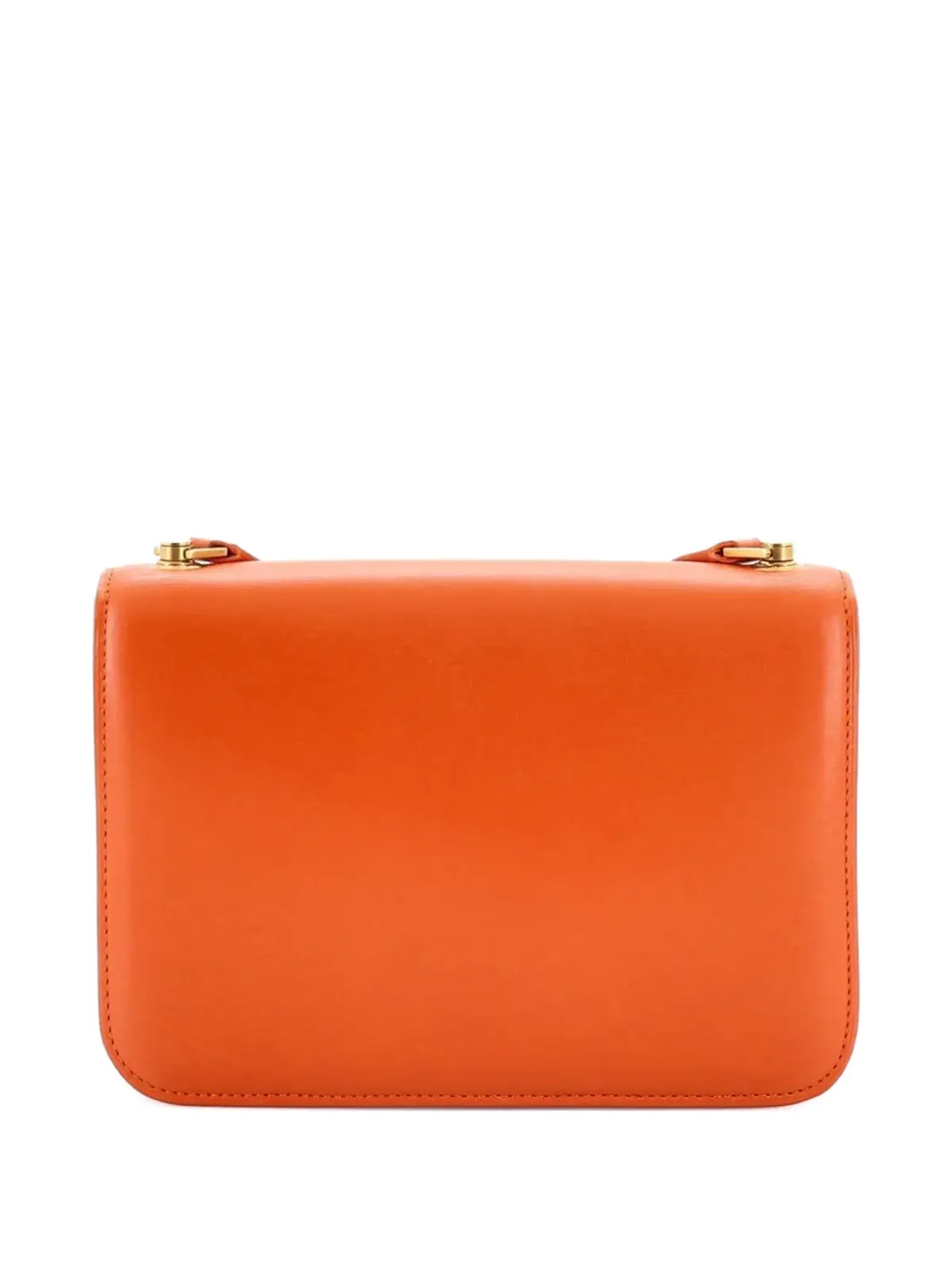 Saint Laurent Pre-Owned Carre Satchel crossbody bag - Orange - 画像2