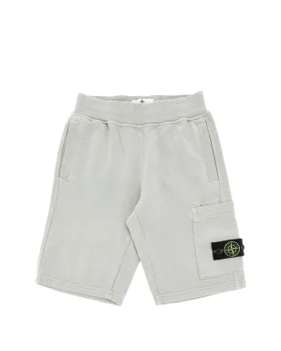 Stone Island Junior コットン トラックショーツ - サムネイル1