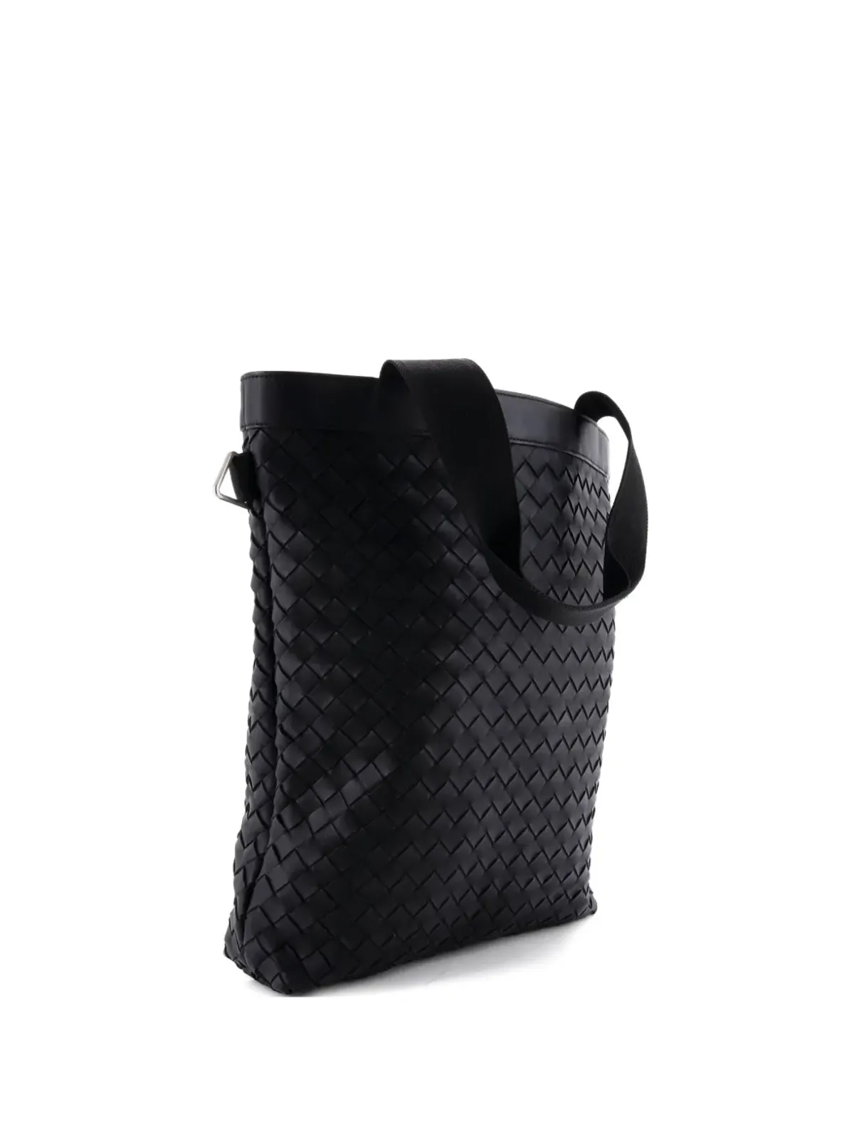 Bottega Veneta Vintage Hydrology Intrecciato Leather tote bag - Black - 画像3