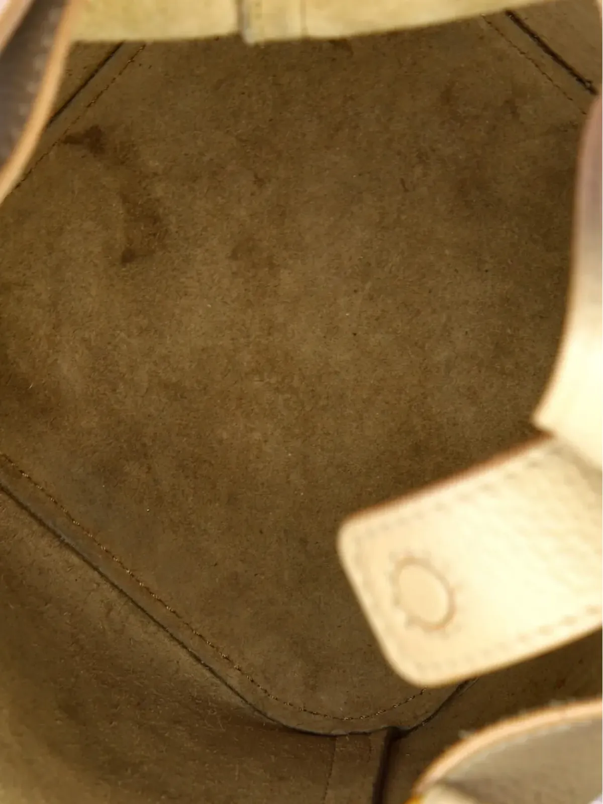 Loewe Pre-Owned ペブルレザー バケットバッグ - 画像5