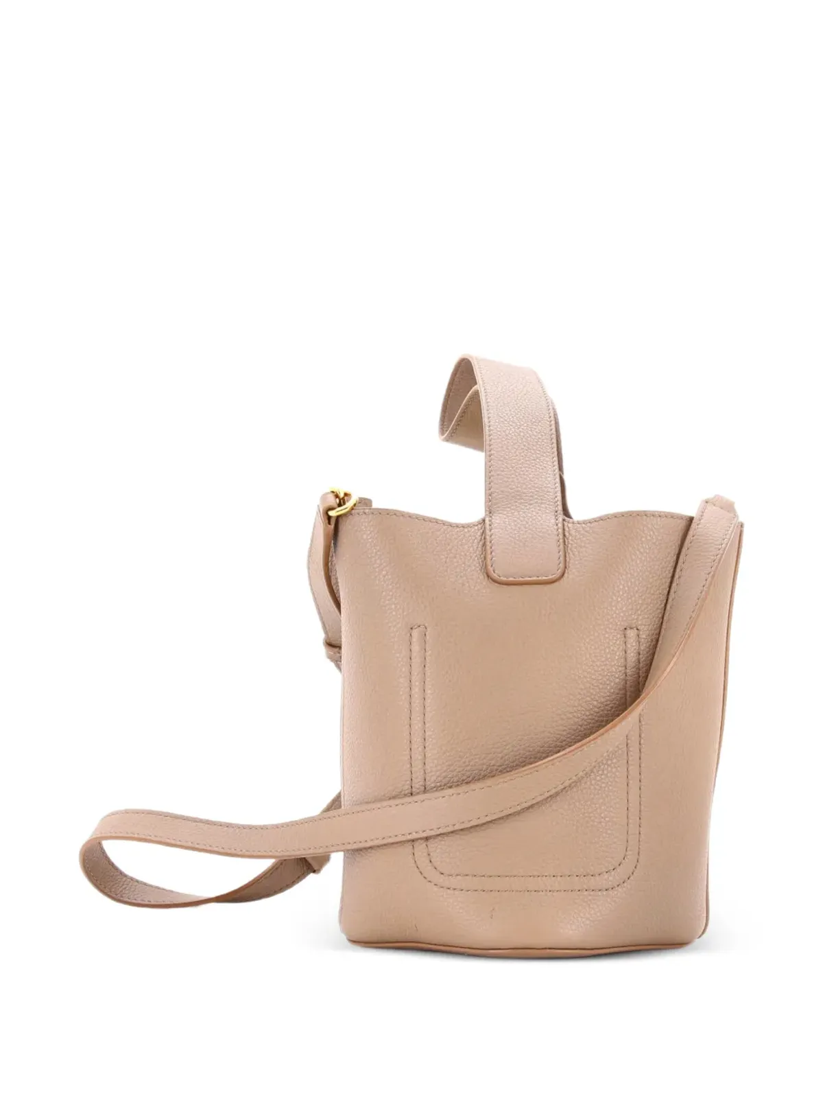 Loewe Pre-Owned ペブルレザー バケットバッグ - 画像2