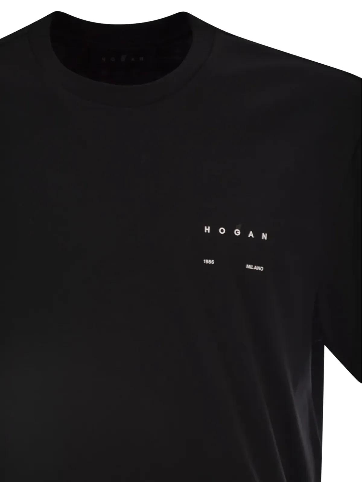 Hogan ラウンドネック ロゴ Tシャツ - 画像4