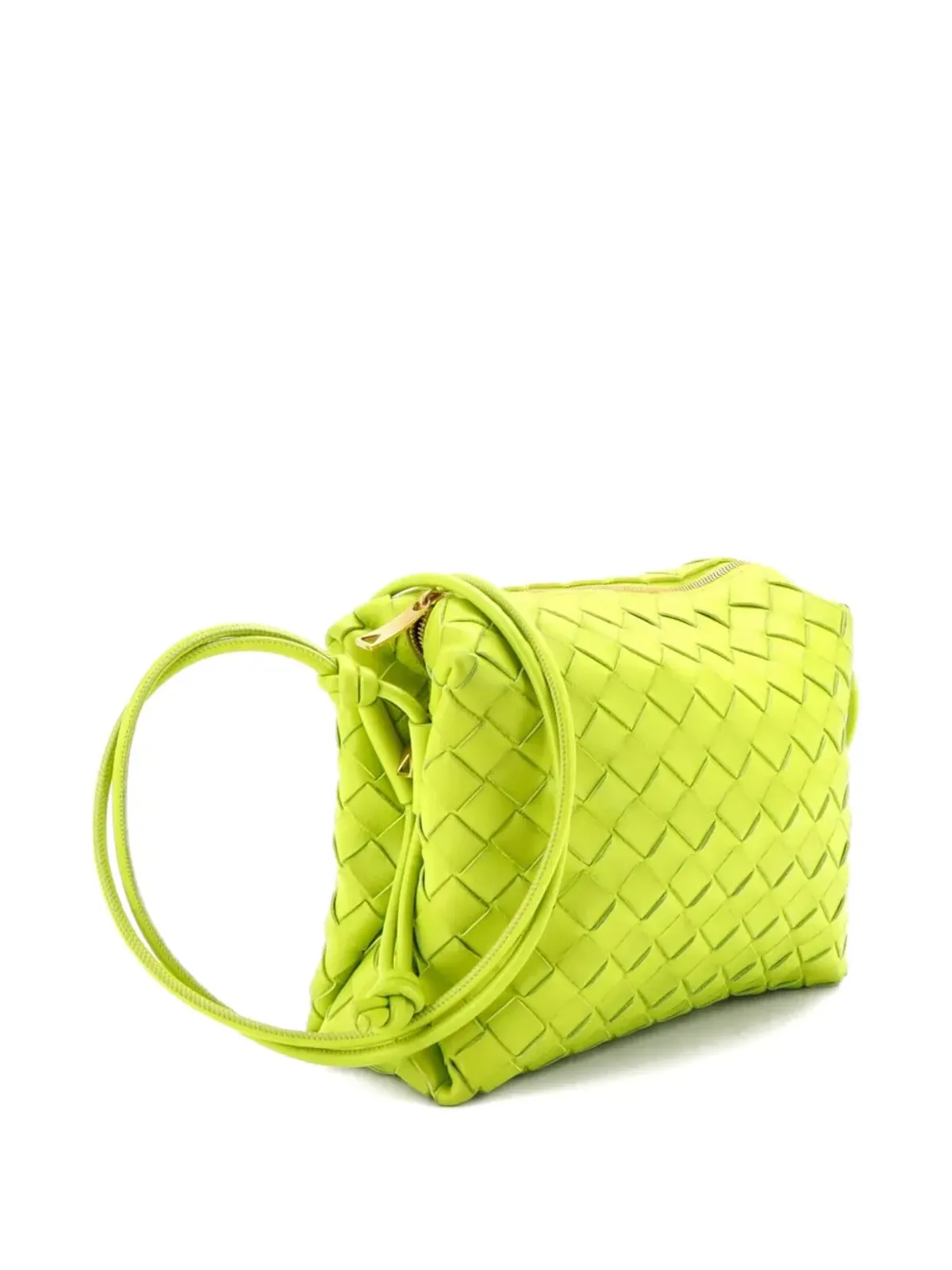 Bottega Veneta ビンテージ ループイントリエッチャート ナッパ クロスボディバッグ - 画像3