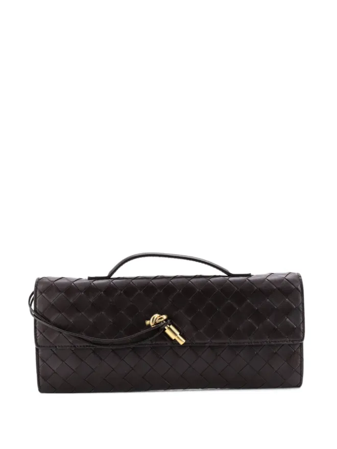 Bottega Veneta Pre-Owned Bottega Veneta Pre-Owned Andiamo トップハンドル Intrecciato Nappa ロングクラッチバッグの商品画像