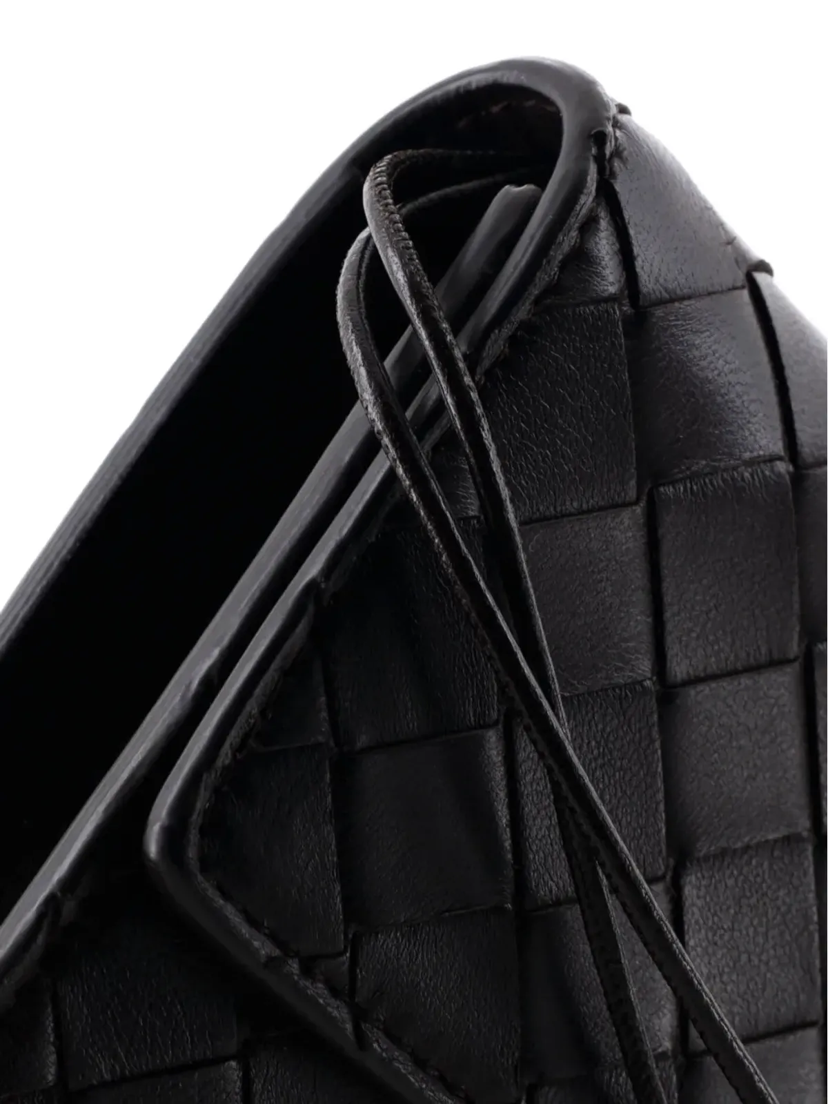 Bottega Veneta Pre-Owned Andiamo トップハンドル Intrecciato Nappa ロングクラッチバッグ - 画像5