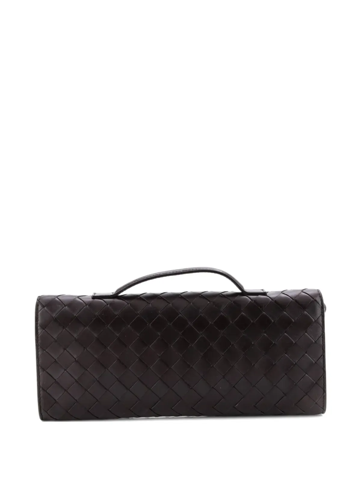 Bottega Veneta Pre-Owned Andiamo トップハンドル Intrecciato Nappa ロングクラッチバッグ - 画像2