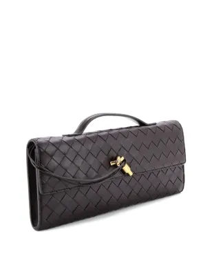 Bottega Veneta Pre-Owned Andiamo トップハンドル Intrecciato Nappa ロングクラッチバッグ - サムネイル3