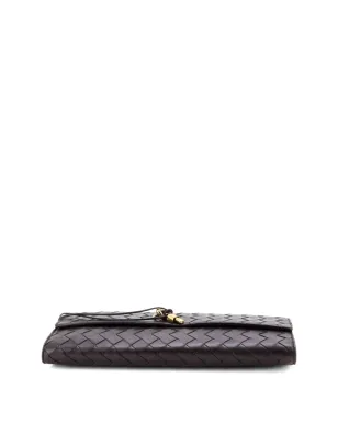 Bottega Veneta Pre-Owned Andiamo トップハンドル Intrecciato Nappa ロングクラッチバッグ - サムネイル4