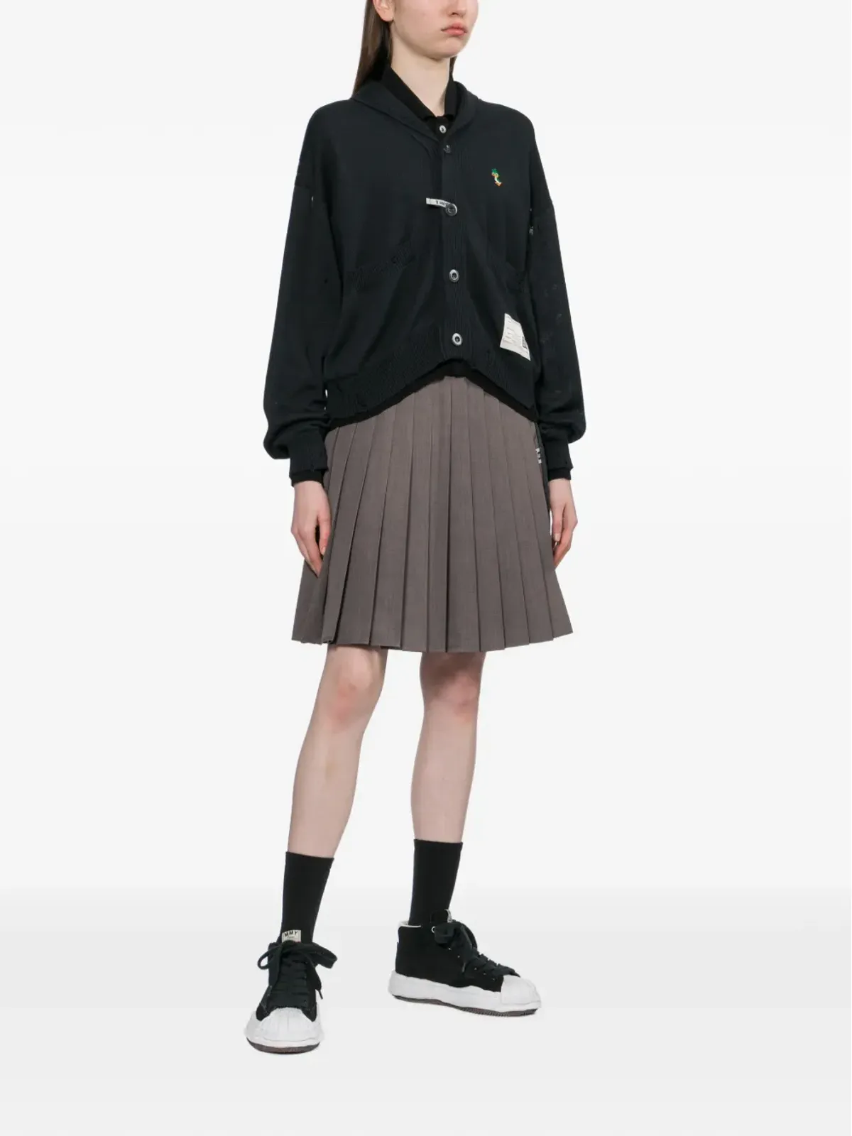 Maison MIHARA YASUHIRO レイヤードカーディガン - 画像2