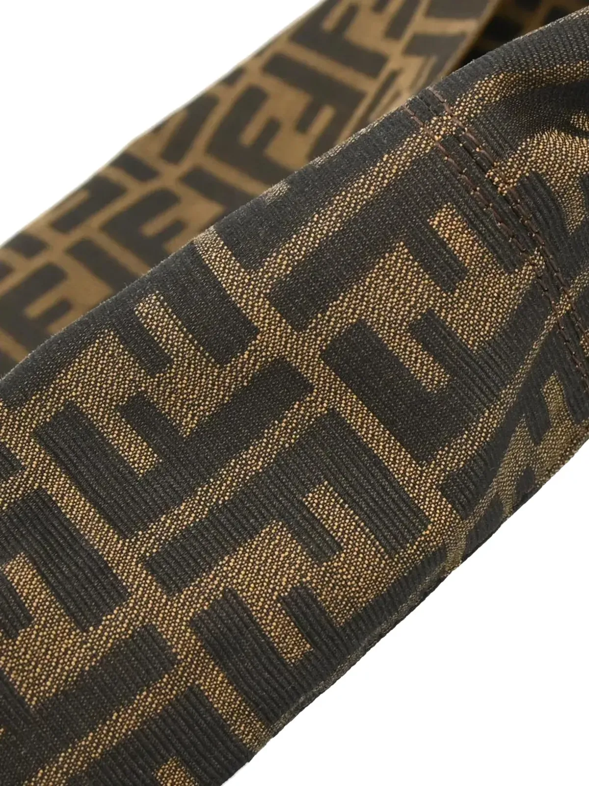 Fendi ビンテージ 2000 マンマ バゲット ショルダーバッグ ブラウン - 画像3