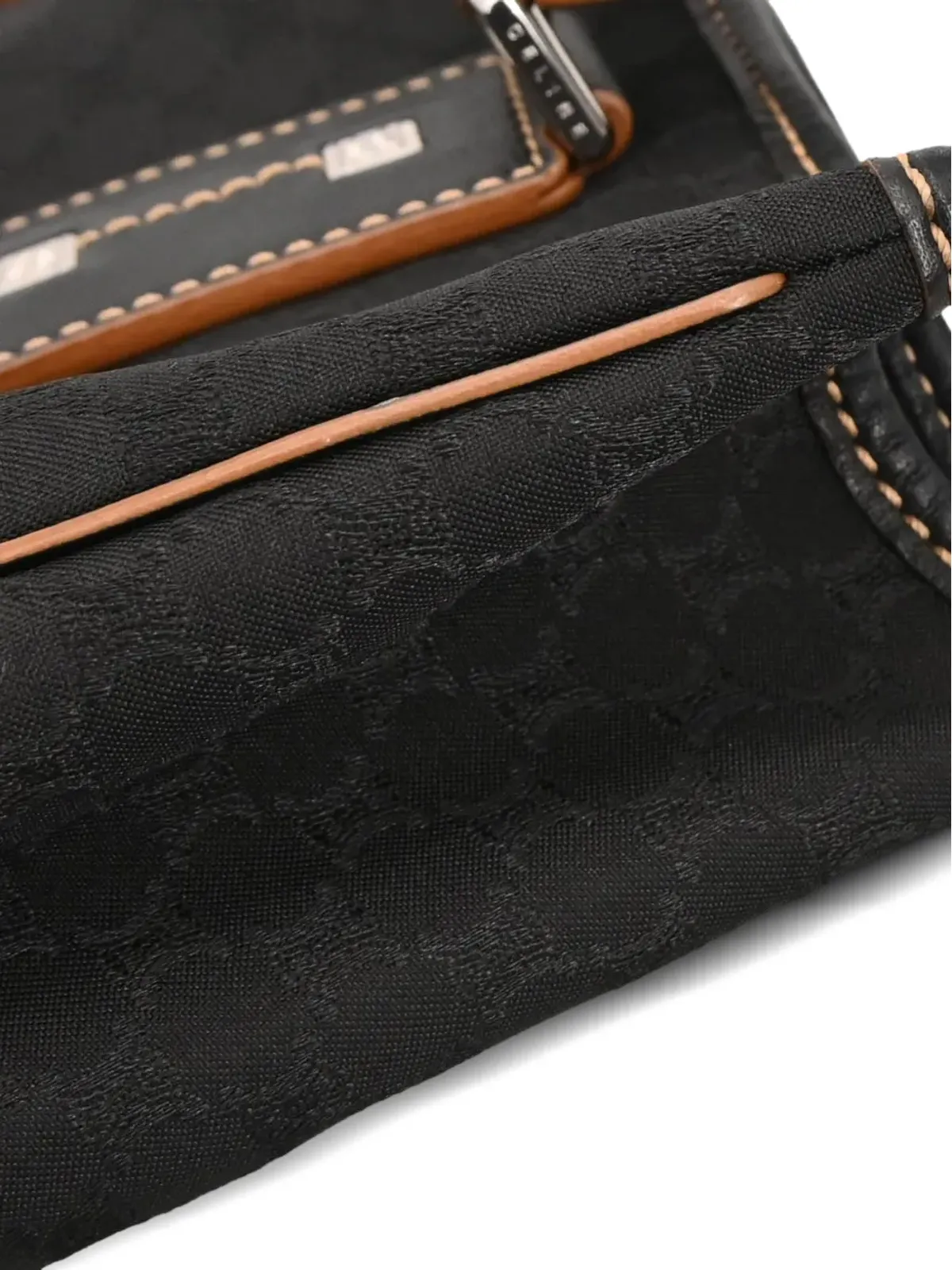 Celine ビンテージ Macadam トートバッグ - ブラック - 画像3