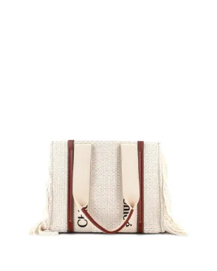 Chloé Pre-Owned ウッディフリンジ ウール トートバッグ - サムネイル2