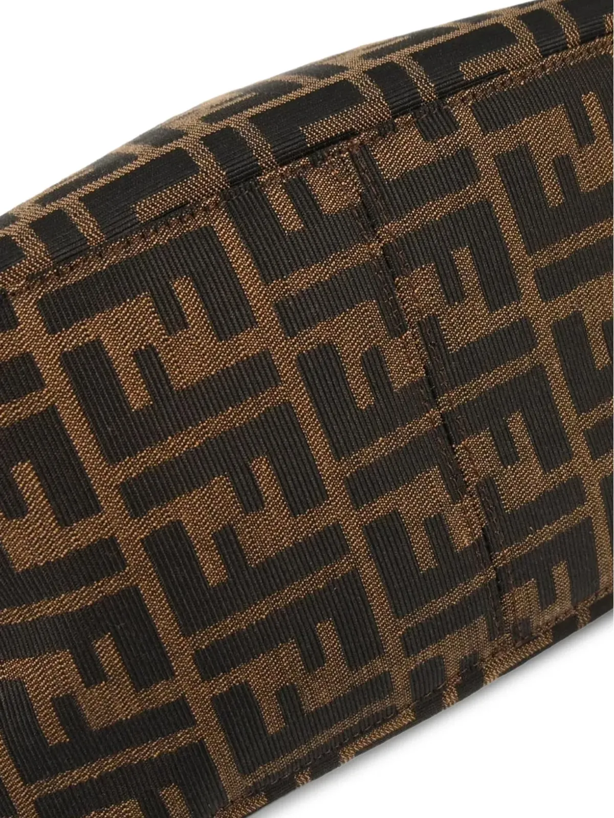 Fendi Pre-Owned Zucca-pattern ショルダーバッグ - Brown - 画像3