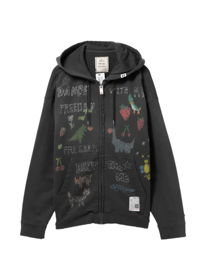 Maison MIHARA YASUHIRO Maison MIHARA YASUHIRO キッズ ドゥードル フーディーの商品画像