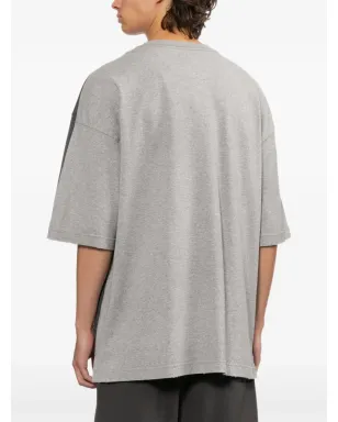 Maison MIHARA YASUHIRO ロゴ刺繍入りツートーンTシャツ - サムネイル4