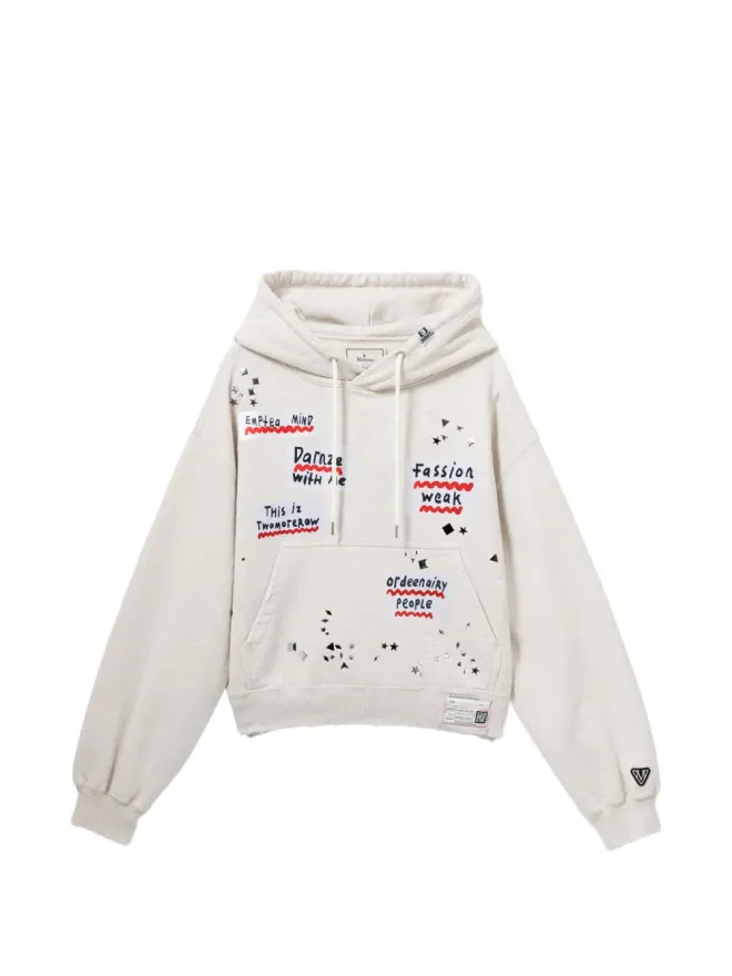 Maison MIHARA YASUHIRO Maison MIHARA YASUHIRO エンベリッシュド・ステッカー・フーディーの商品画像