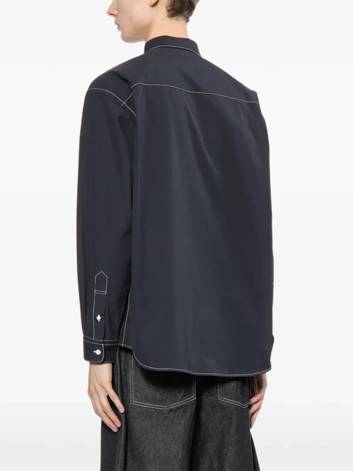 Comme des Garçons Homme ステッチシャツ - 画像4