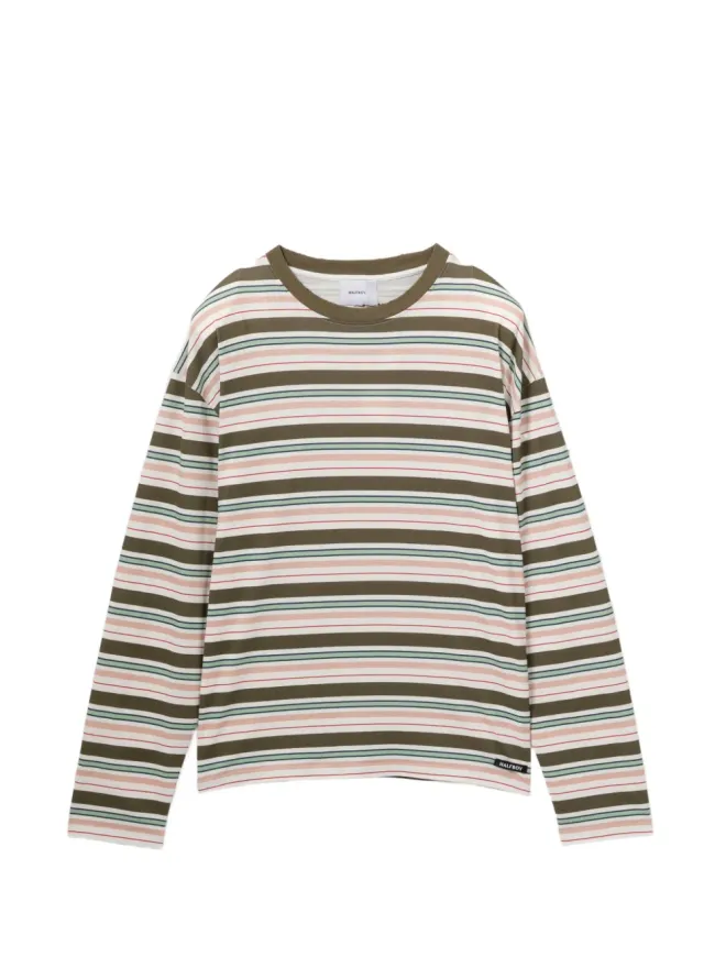 HALFBOY Halfboy ストライプ柄長袖Tシャツの商品画像