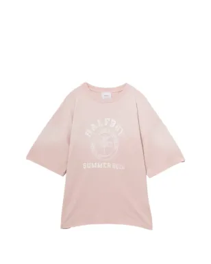 Halfboy グラフィックプリント・ダメージ加工Tシャツ - サムネイル1