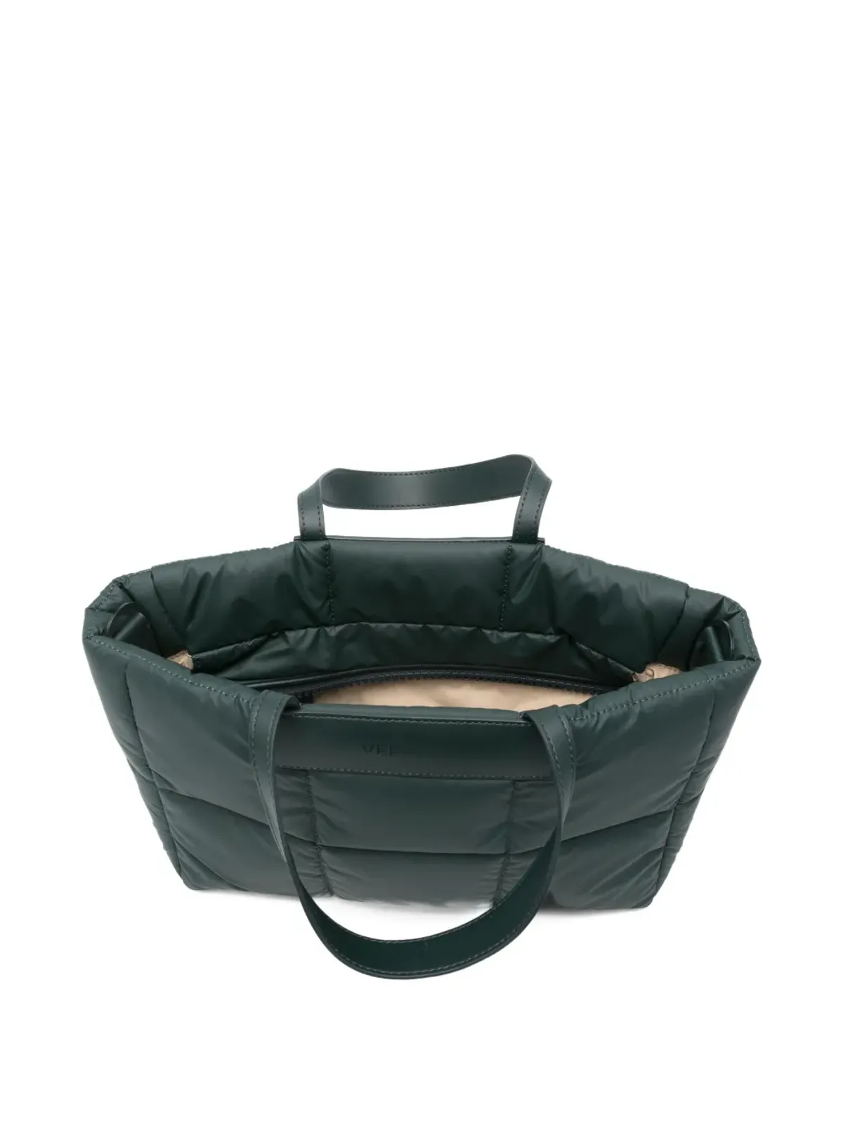 VeeCollective Porter Marché quilted tote bag - Green - 画像4