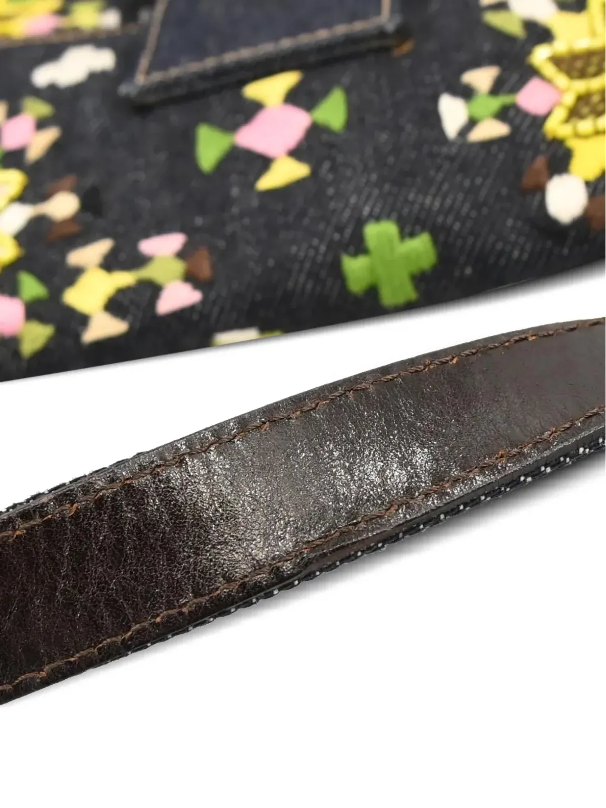 Fendi Pre-Owned 1990-2000 Baguette handbag - Black - 画像5