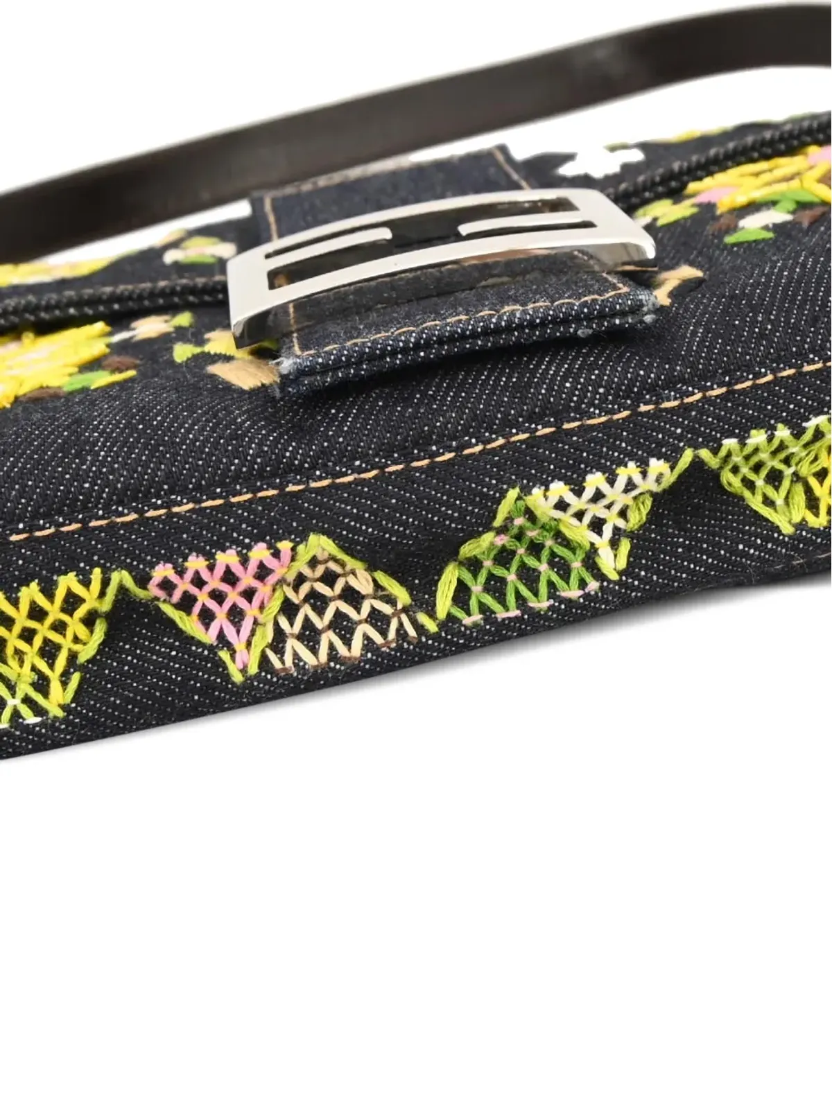 Fendi Pre-Owned 1990-2000 Baguette handbag - Black - 画像3