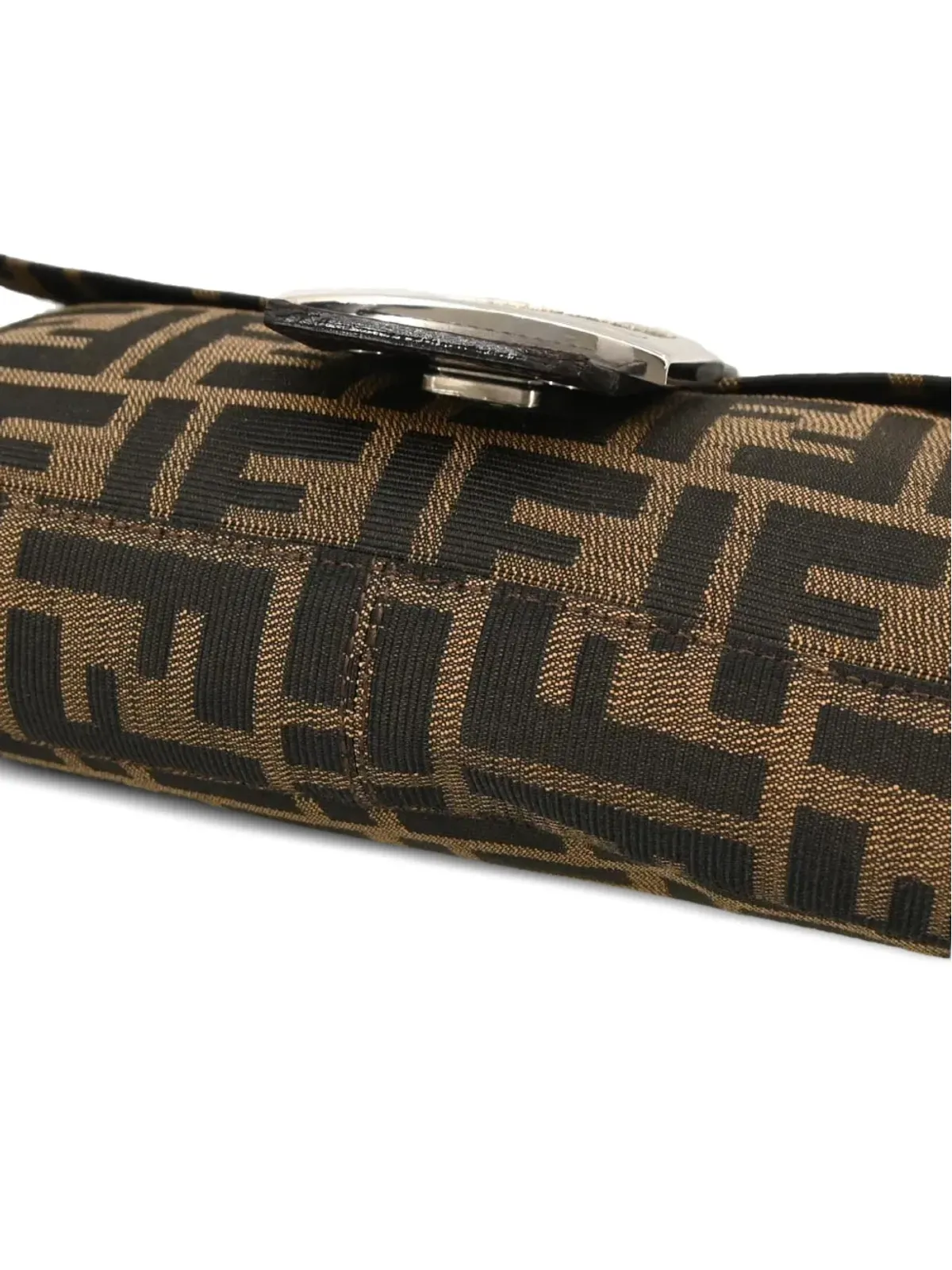 Fendi ビンテージ 2009 バゲットハンドバッグ - Brown - 画像3