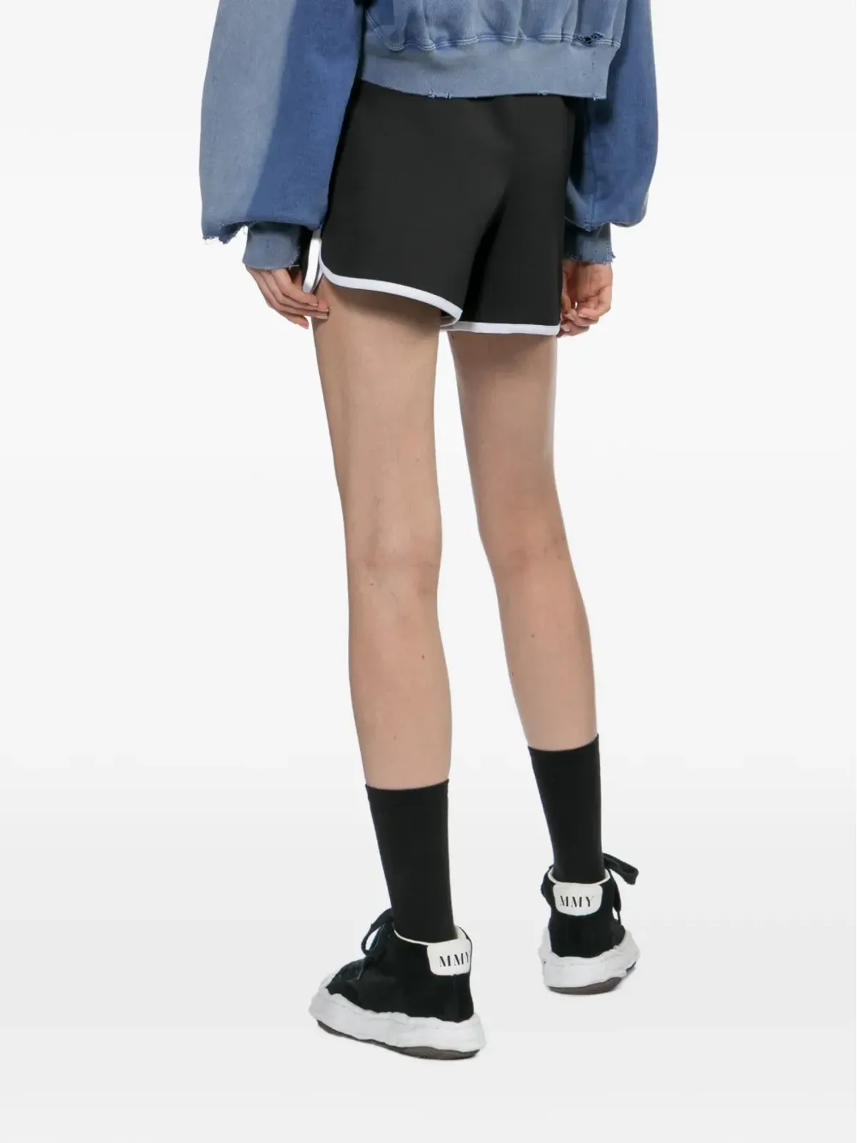 Maison MIHARA YASUHIRO ロゴパッチスコート - 画像4