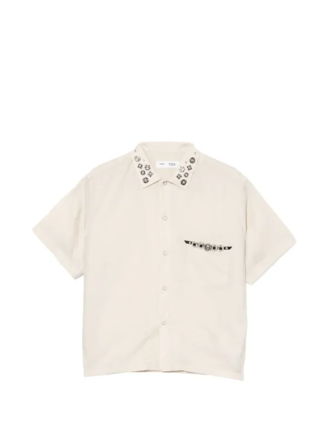 Toga Toga メタル装飾シャツ - ニュートラルの商品画像