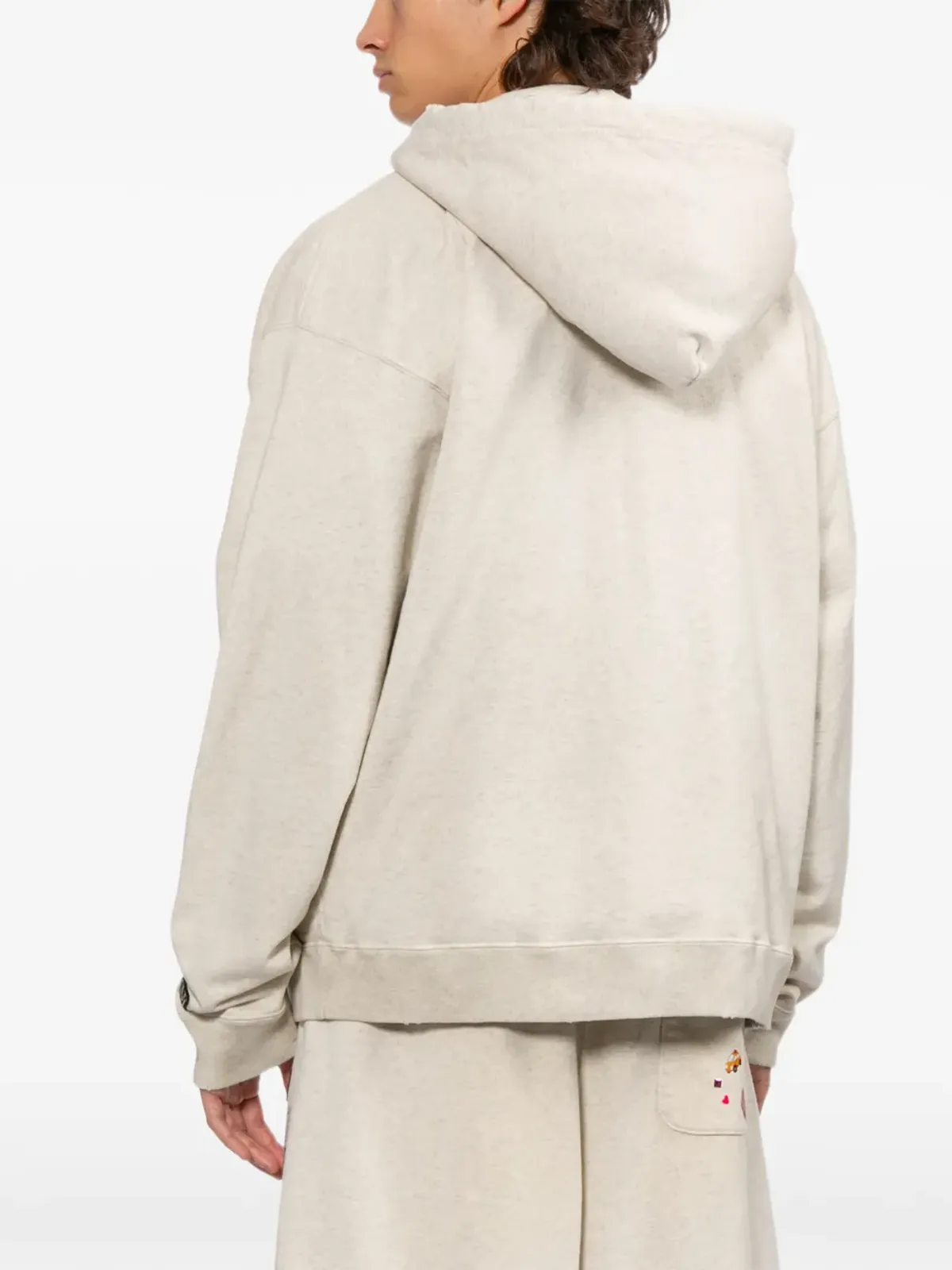 Maison MIHARA YASUHIRO グラフィックプリント ジップアップフーディ - 画像4