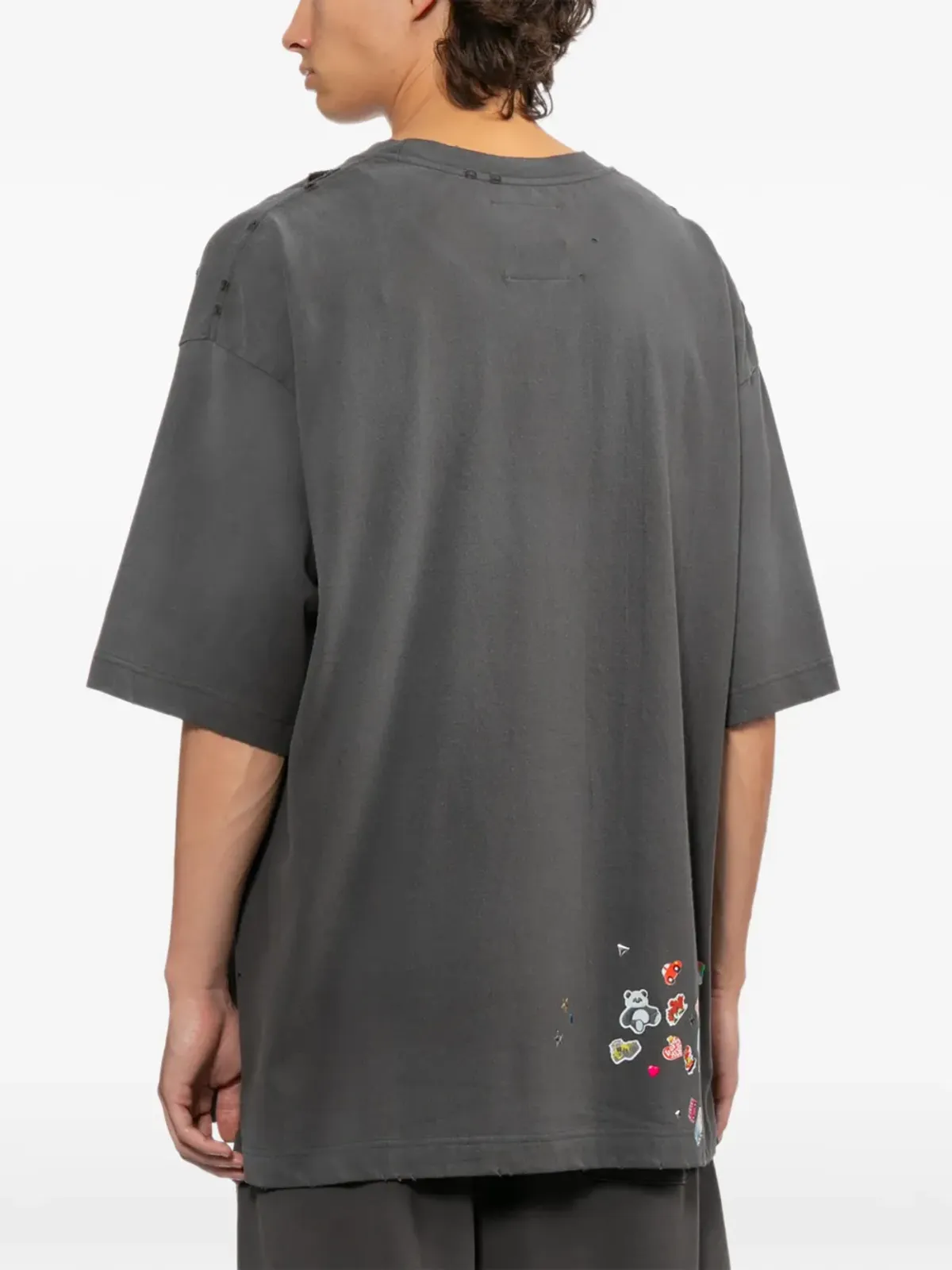 Maison MIHARA YASUHIRO 装飾グラフィックTシャツ - 画像4