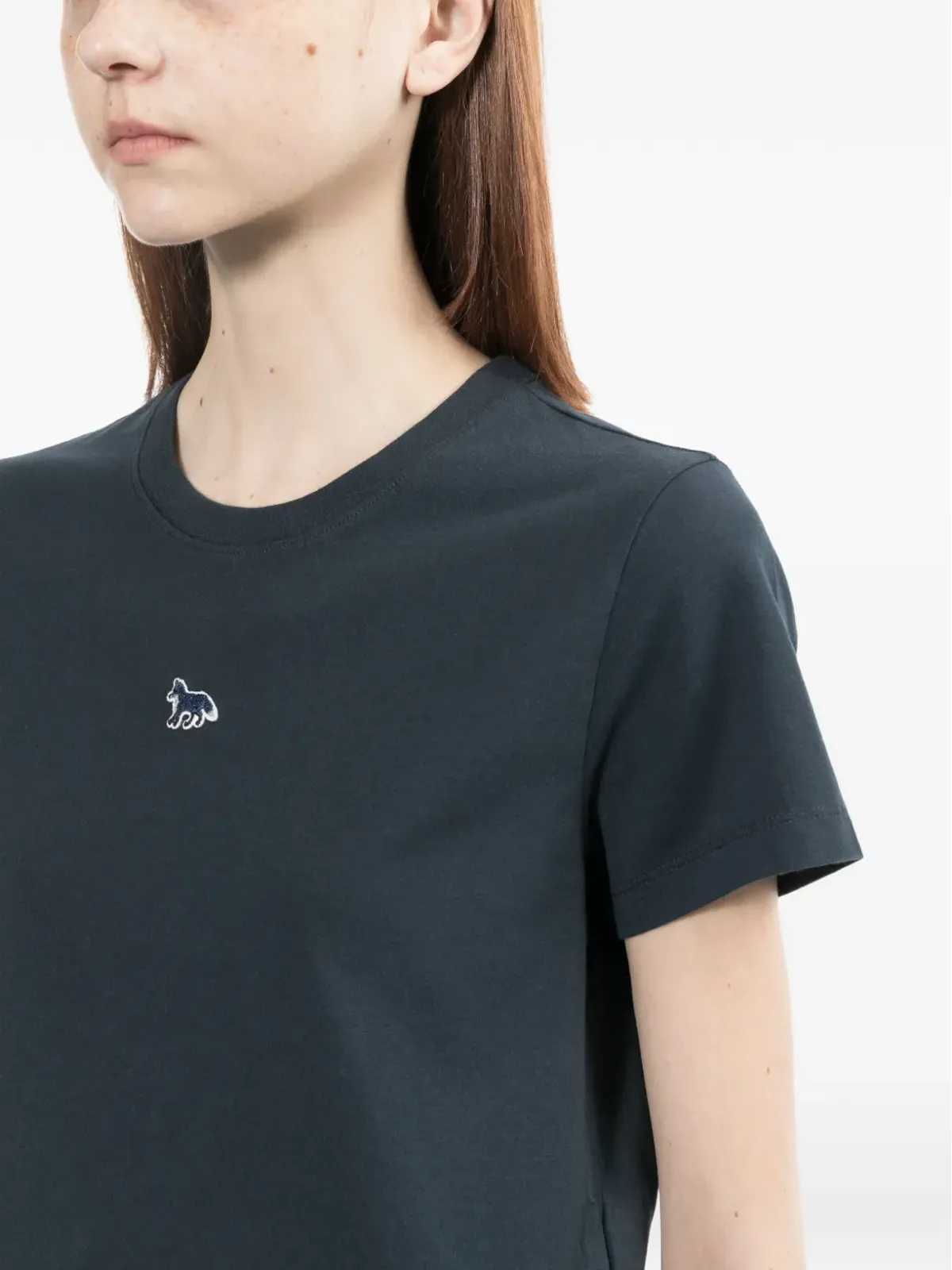 Maison Kitsuné クルーネックTシャツ - Blue - 画像5