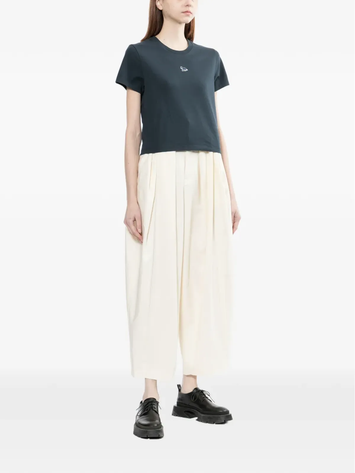 Maison Kitsuné クルーネックTシャツ - Blue - 画像2