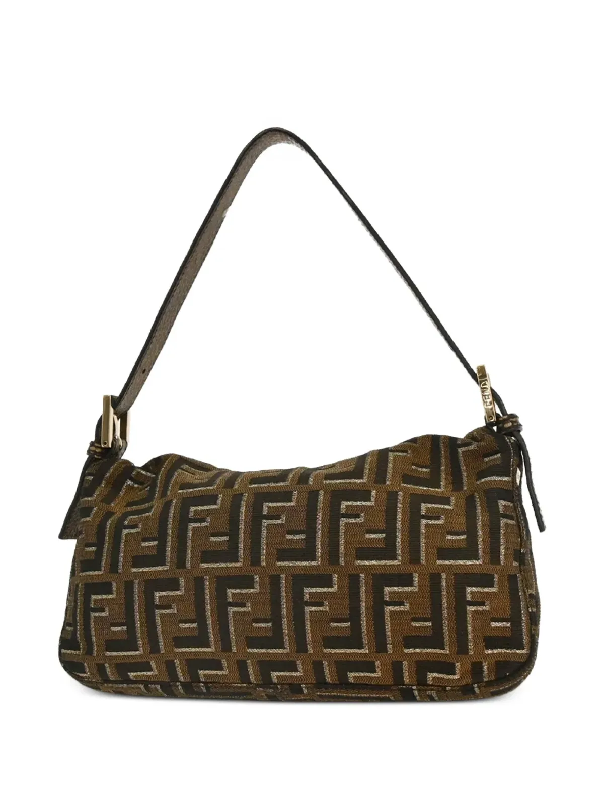 Fendi Pre-Owned バゲットハンドバッグ ブラウン - 画像2