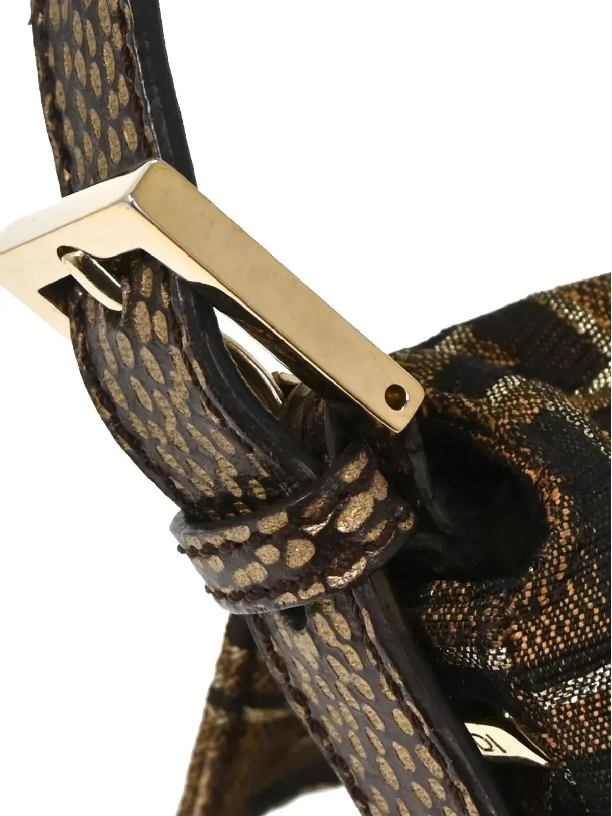 Fendi Pre-Owned バゲットハンドバッグ ブラウン - 画像4