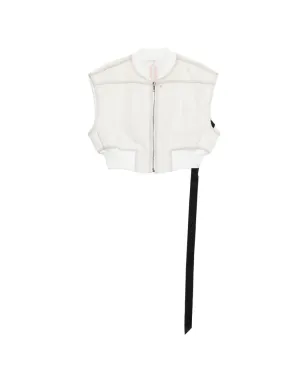 Rick Owens DRKSHDW ジップファスナー付きジレ - サムネイル1