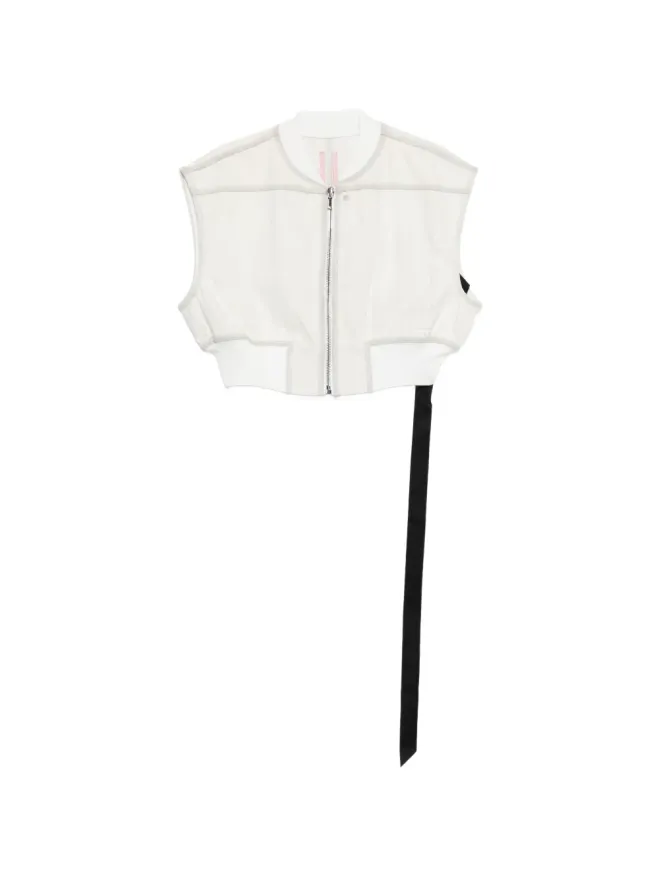 Rick Owens DRKSHDW Rick Owens DRKSHDW ジップファスナー付きジレの商品画像