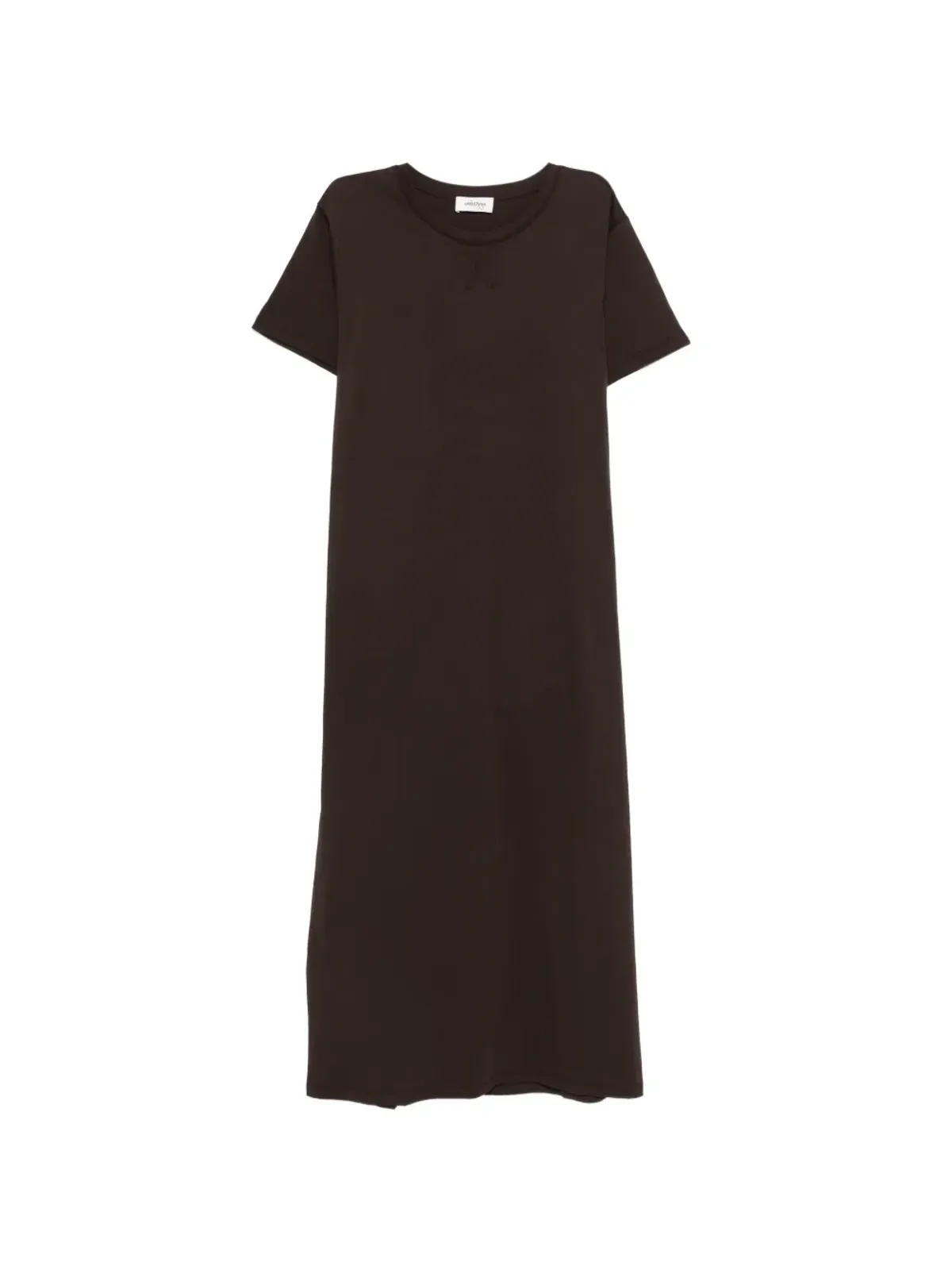 Ottod'Ame Beba cotton dress - Brown - 画像1