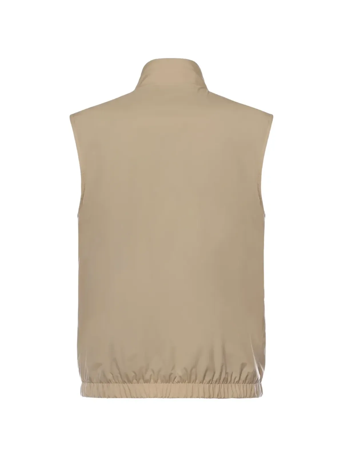 Loro Piana ジップアップ ノーカラー ジレ - 画像2
