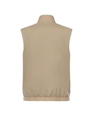 Loro Piana ジップアップ ノーカラー ジレ - サムネイル2