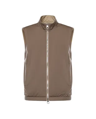 Loro Piana ジップアップ ノーカラー ジレ - サムネイル4