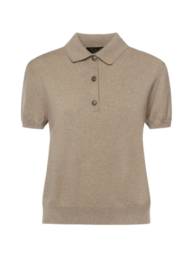 Loro Piana Loro Piana ボタン付きポロトップの商品画像