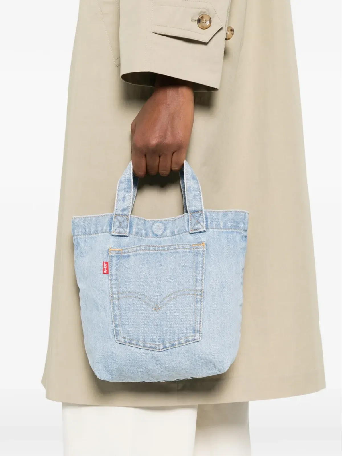 Levi's ミニデニム トートバッグ - 画像2
